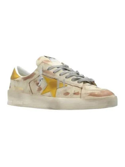 Stardan Leather Low Top Sneakers Off White - GOLDEN GOOSE - BALAAN 2