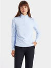 Women's Sun Shield Quarter Zip Long Sleeve T-Shirt Skye - G/FORE - BALAAN 4