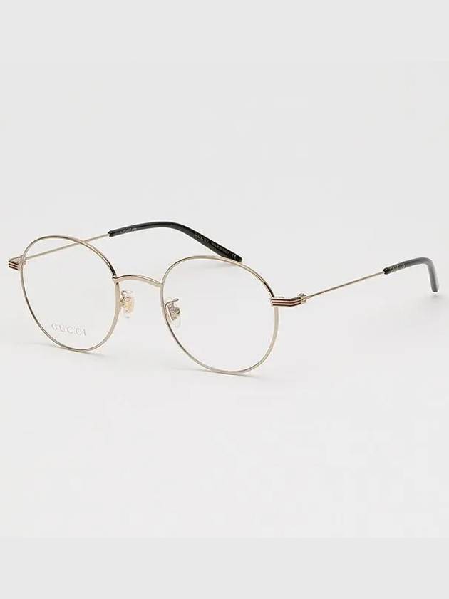 Eyewear Round Eyeglasses Gold - GUCCI - BALAAN 4