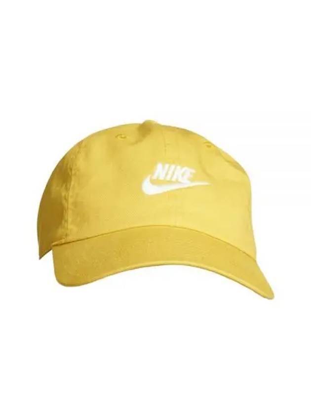 Club Unstructured Futura Wash Ball Cap Yellow - NIKE - BALAAN 1