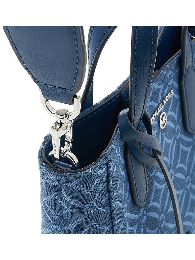 Sinclair Extra Small Jacquard Cross Bag Blue - MICHAEL KORS - BALAAN 11