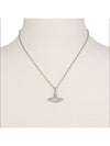 Mini Bas Relief Pendant Necklace Silver - VIVIENNE WESTWOOD - BALAAN 3