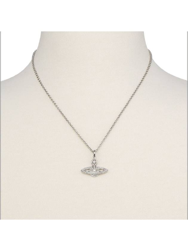 Mini Bas Relief Pendant Necklace Silver - VIVIENNE WESTWOOD - BALAAN 3