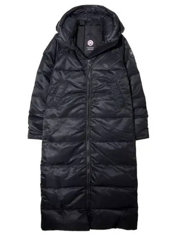 Mystic Performance Satin Black Label Parka Padded Jumper - CANADA GOOSE - BALAAN 1