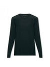 Cotton Crew Neck Long Sleeve T-Shirt Black - TOM FORD - BALAAN 2