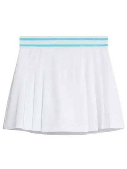 Isabel Pleated Skirt White - J.LINDEBERG - BALAAN 2