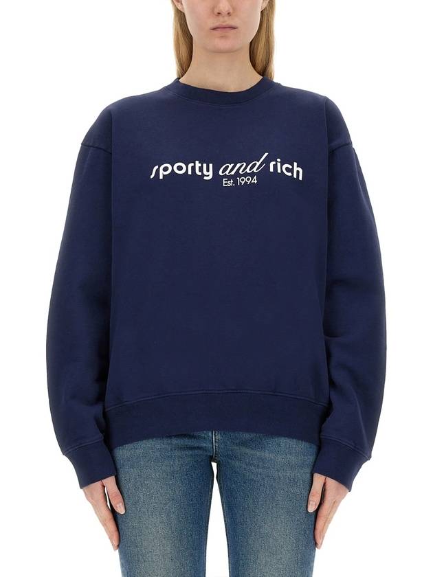 CO LOGO SWEATSHIRT - SPORTY & RICH - BALAAN 1