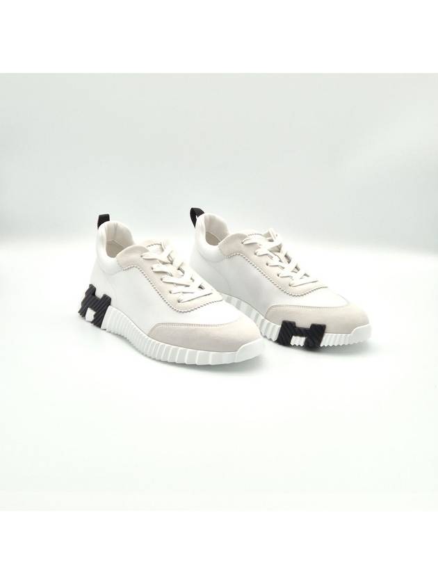 Bouncing Low Top Sneakers White - HERMES - BALAAN 5