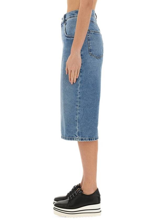 DENIM BERMUDA SHORTS - STELLA MCCARTNEY - BALAAN 4