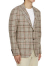 Men's Check Jacket Brown - RVR LARDINI - BALAAN 4