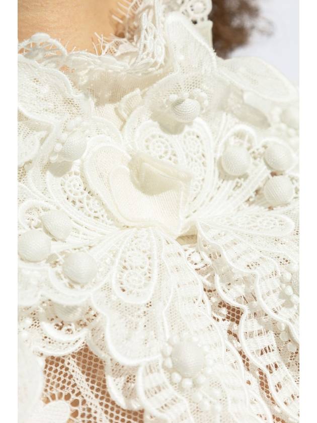 Zimmermann Lace Top, Women's, White - ZIMMERMANN - BALAAN 5