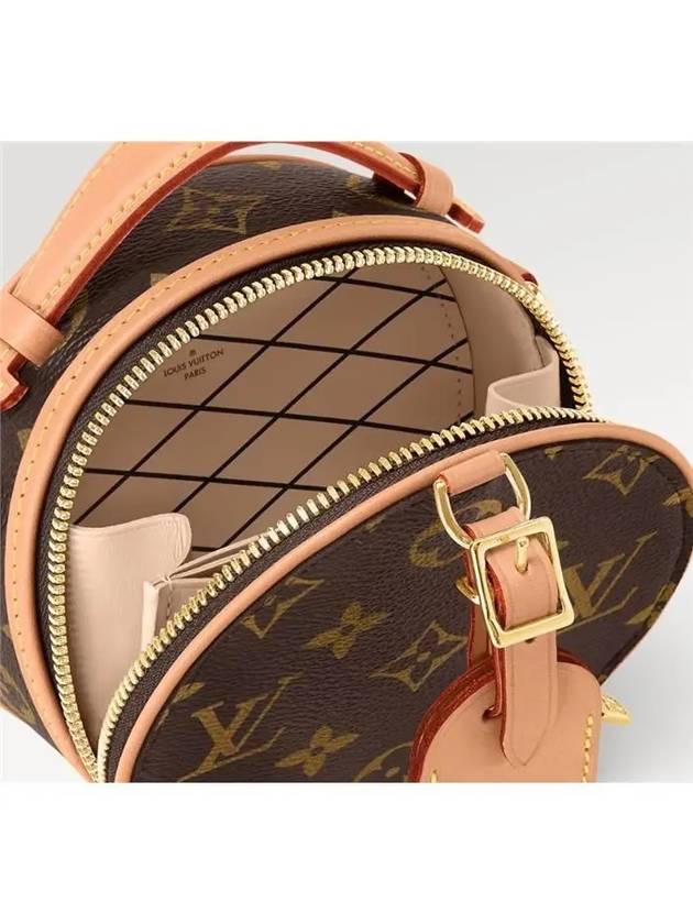 Monogram Reverse Canvas Boite Chapeau Mini Bag Brown Pink - LOUIS VUITTON - BALAAN 5