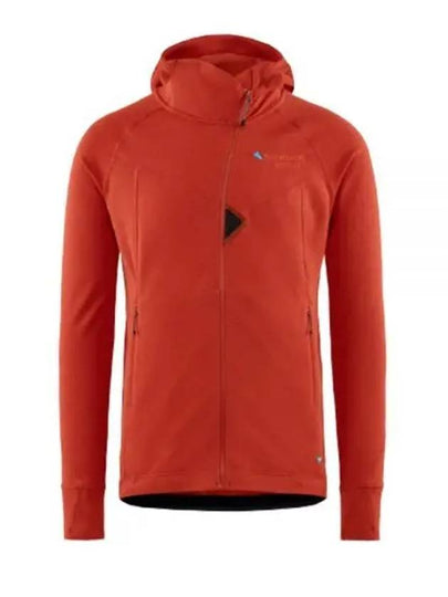 Men's Njorun 2.0 Zip Up Hoodie Dark Redwood - KLATTERMUSEN - BALAAN 2