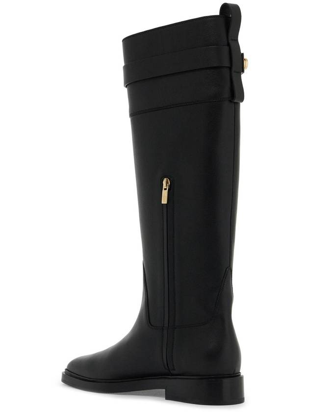 ely ornate boot with decor - SALVATORE FERRAGAMO - BALAAN 3