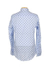 5CH100 1FM T41 Men s Small Eyes Dot Blue Shirt - KENZO - BALAAN 3