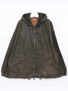 D-Wynny-S Track Hooded Jacket Brown - DIESEL - BALAAN 4