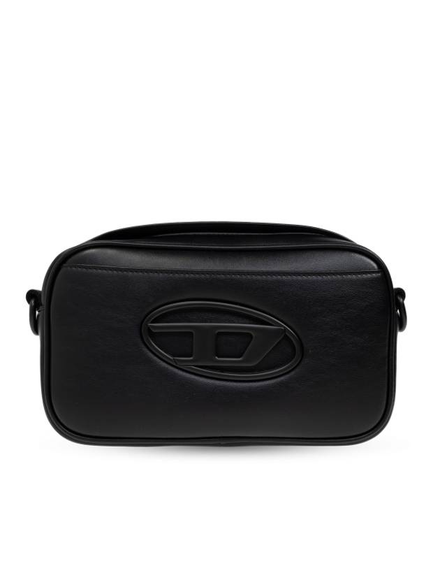 Holi D Camera Neoprene And PU Shoulder Bag Black - DIESEL - BALAAN 2