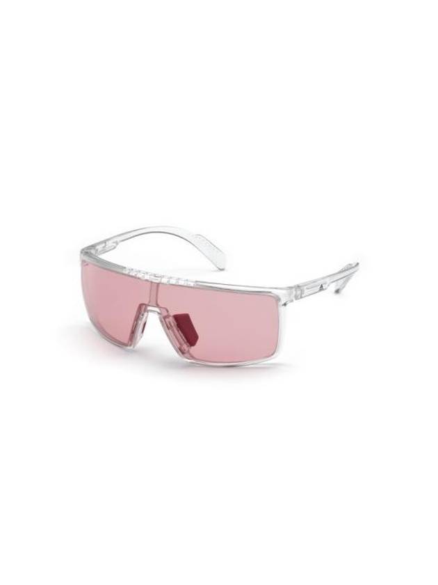 Shield Plastic Sunglasses White - ADIDAS - BALAAN 1