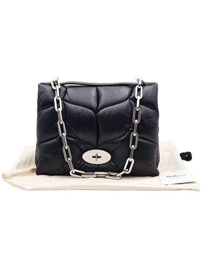 Mulberry HH8355 Black Nappa Softy Chain Shoulder Bag - MULBERRY - BALAAN 2