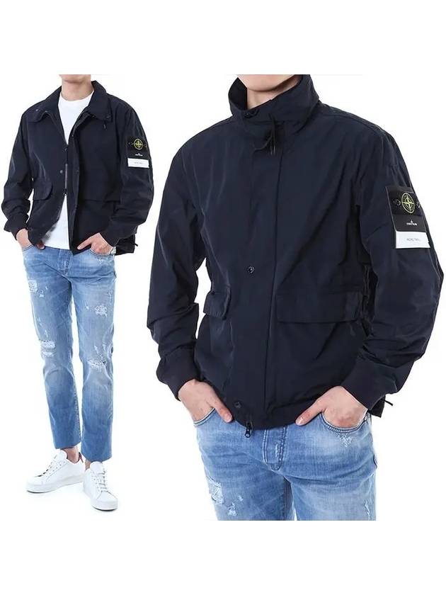 Compass Badge Jacket Navy - STONE ISLAND - BALAAN 3