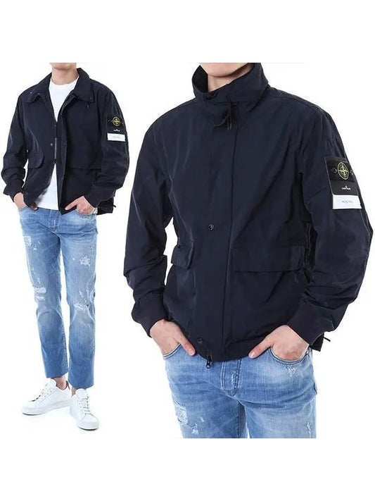 Compass Badge Jacket Navy - STONE ISLAND - BALAAN 2