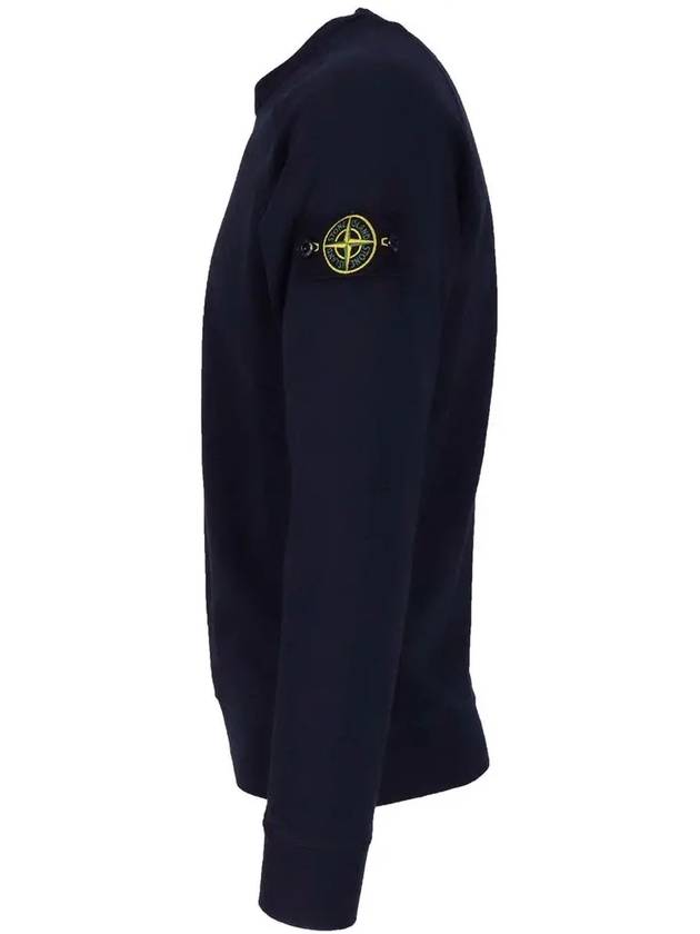 Wappen Patch Round Sweatshirt Navy - STONE ISLAND - BALAAN 4