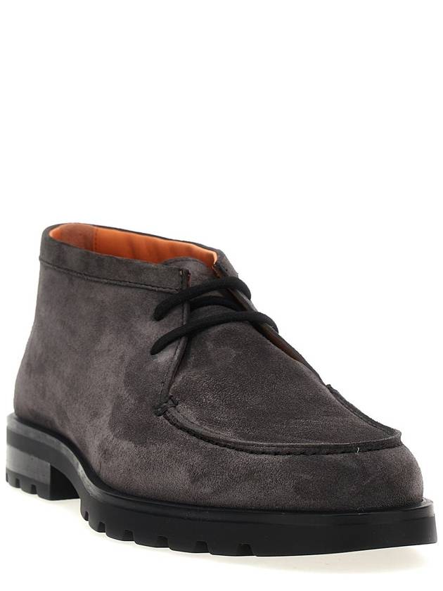 Santoni Suede Boots - SANTONI - BALAAN 2