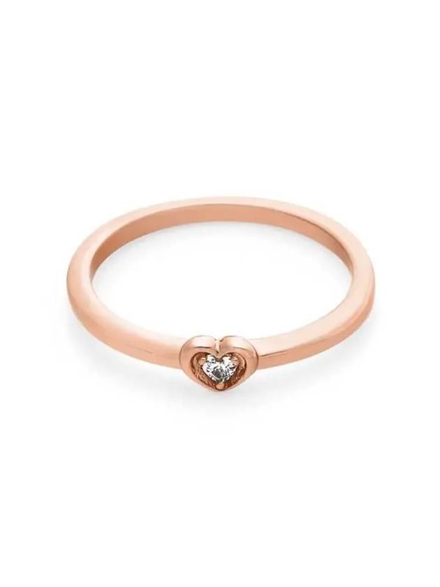 Radiant Heart Ring Rose Gold - PANDORA - BALAAN 3