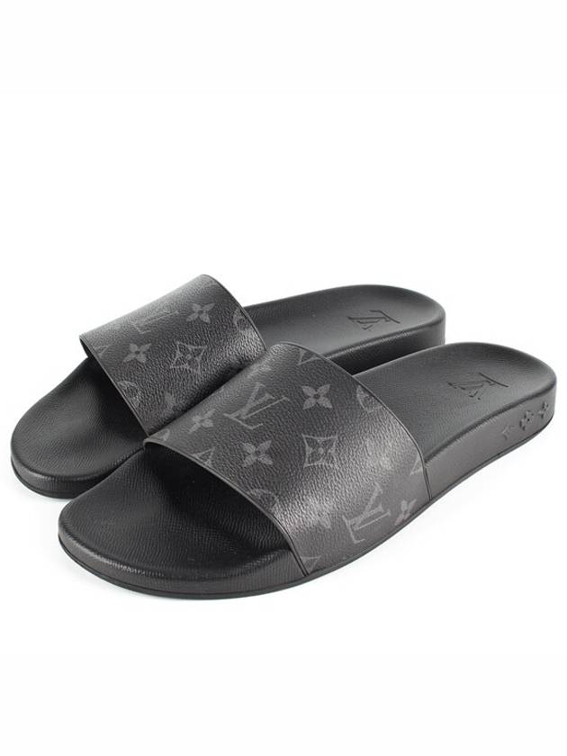 Monogram Eclipse Slippers 9 5 285 - LOUIS VUITTON - BALAAN 1