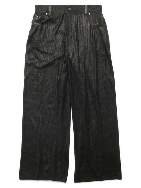 745461 T6219 1000 Cotton High Waist Pants - BALENCIAGA - BALAAN 2