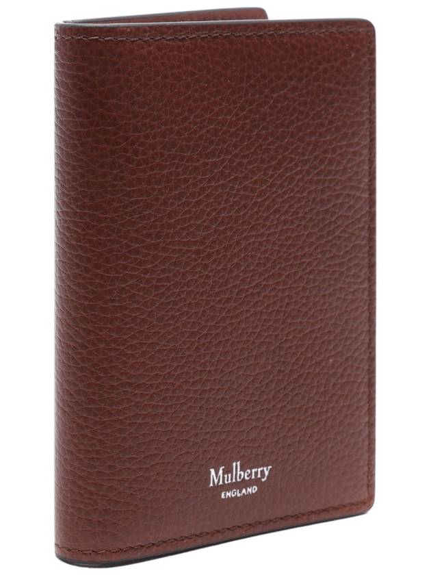 Heritage Vertical Two Tone Card Wallet Oak - MULBERRY - BALAAN 4