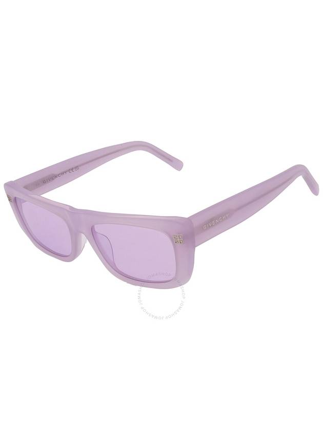 Givenchy Lilac Browline Ladies Sunglasses GV40047U 78Y 57 - GIVENCHY - BALAAN 3