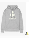 Mansel Logo Hoodie Faded Grey - ISABEL MARANT - BALAAN 2