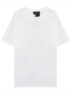 Shadow Project Logo Short Sleeve T-Shirt White - STONE ISLAND - BALAAN 2