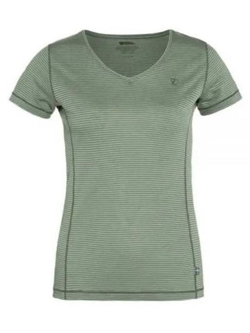 short sleeve t shirt 705013 Green PATINA - FJALL RAVEN - BALAAN 1