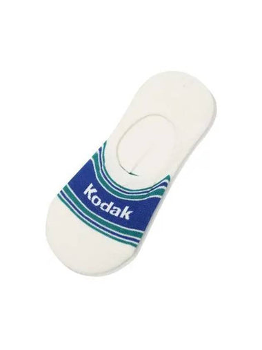 KODAK Multi Stripe No Show Socks BLUE - KODO - BALAAN 1