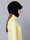 Women s Fleece Velcro Opening Black Soft Type Eardrop Cap DO6232AC113 - DOYOUKNOWMC GOLF WEAR - BALAAN 3