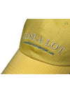 Arch logo ball cap Light yellow - CASEALOT - BALAAN 5