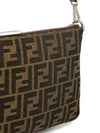 After FF Jacquard Cross Bag Brown - FENDI - BALAAN 5