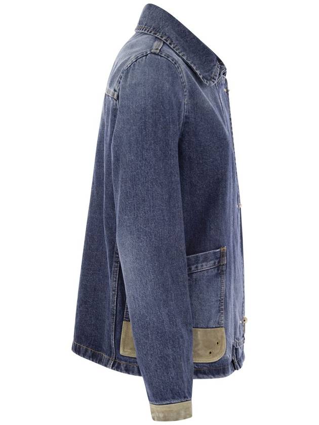 3-hook Denim Jacket - FAY - BALAAN 3