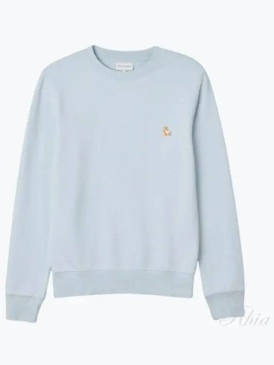 Chillax Patch Regular Sweatshirt Sky Blue - MAISON KITSUNE - BALAAN 2