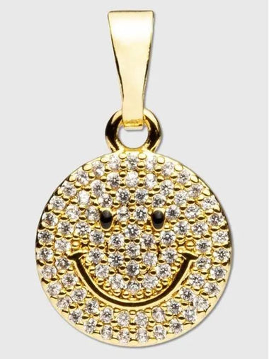 MS VAXXINE Smile Face Pendant - CRYSTAL HAZE - BALAAN 1