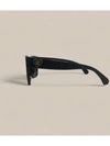 Eyewear Heart Logo Square Sunglasses Black - CHANEL - BALAAN 5