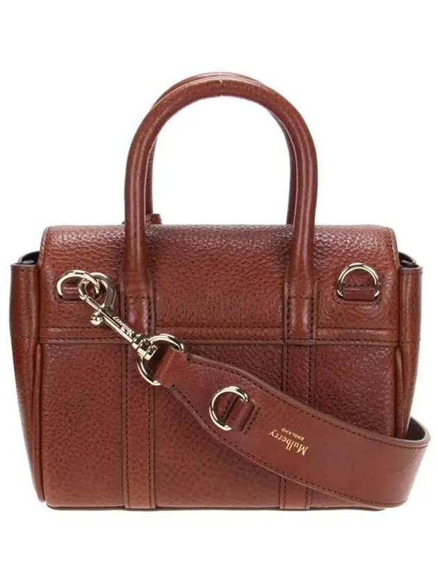 Mini Bayswater Tote Bag Brown - MULBERRY - BALAAN 4