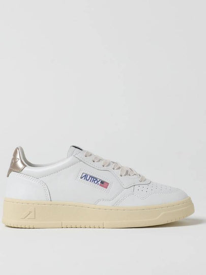 Medalist Goatskin Low Top Sneakers Gold White - AUTRY - BALAAN 2