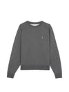 Bold Fox Head Patch Oversized Sweatshirtt Grey - MAISON KITSUNE - BALAAN 2