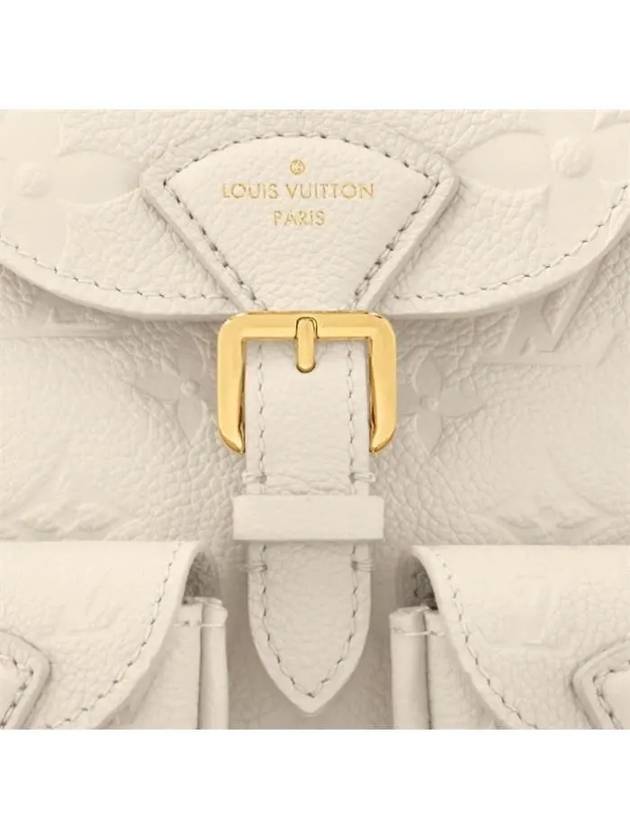 Backup Monogram Empreinte Backpack Cream - LOUIS VUITTON - BALAAN 6