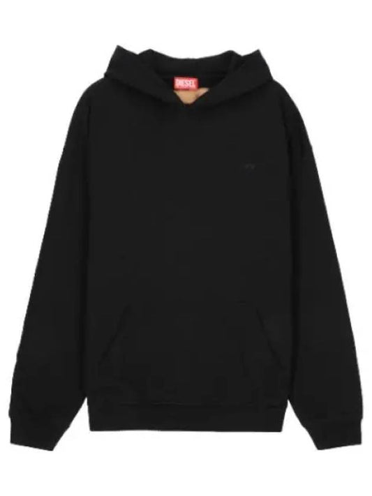 Boxt Hood Bleach Black T Shirt Hoodie - DIESEL - BALAAN 1