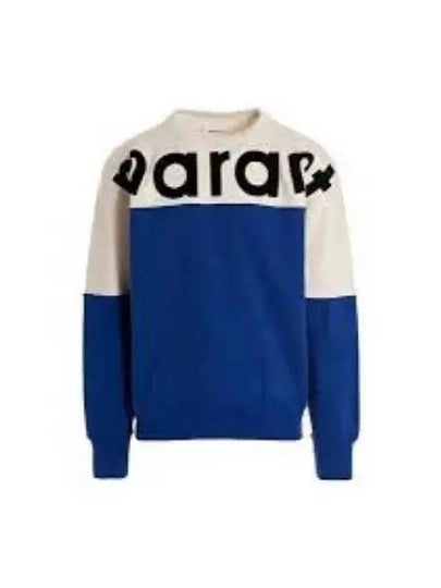 Howley Logo Crew Neck Sweatshirt Indigo - ISABEL MARANT - BALAAN 2