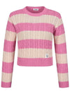 Twisted striped knit MK4MP354 - P_LABEL - BALAAN 3